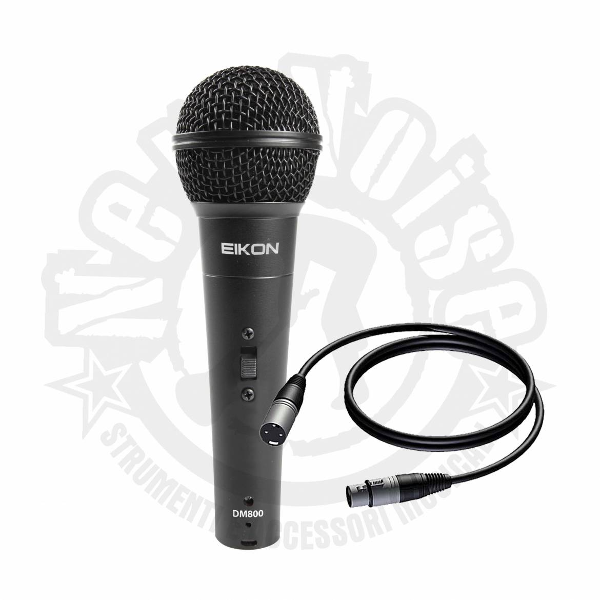 EIKON – DM800 – Microfono dinamico con cavo XLR