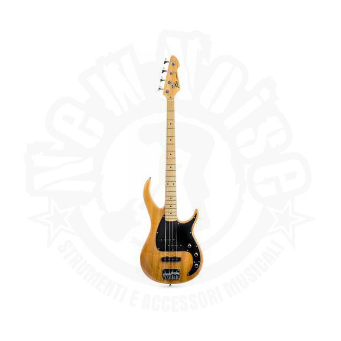 PEAVEY – MILESTONE NATURAL – Basso elettrico double cut legno naturale