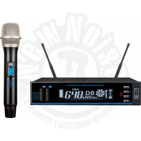 OQAN – QWM-1SH – Radiomicrofono a gelato UHF professionale