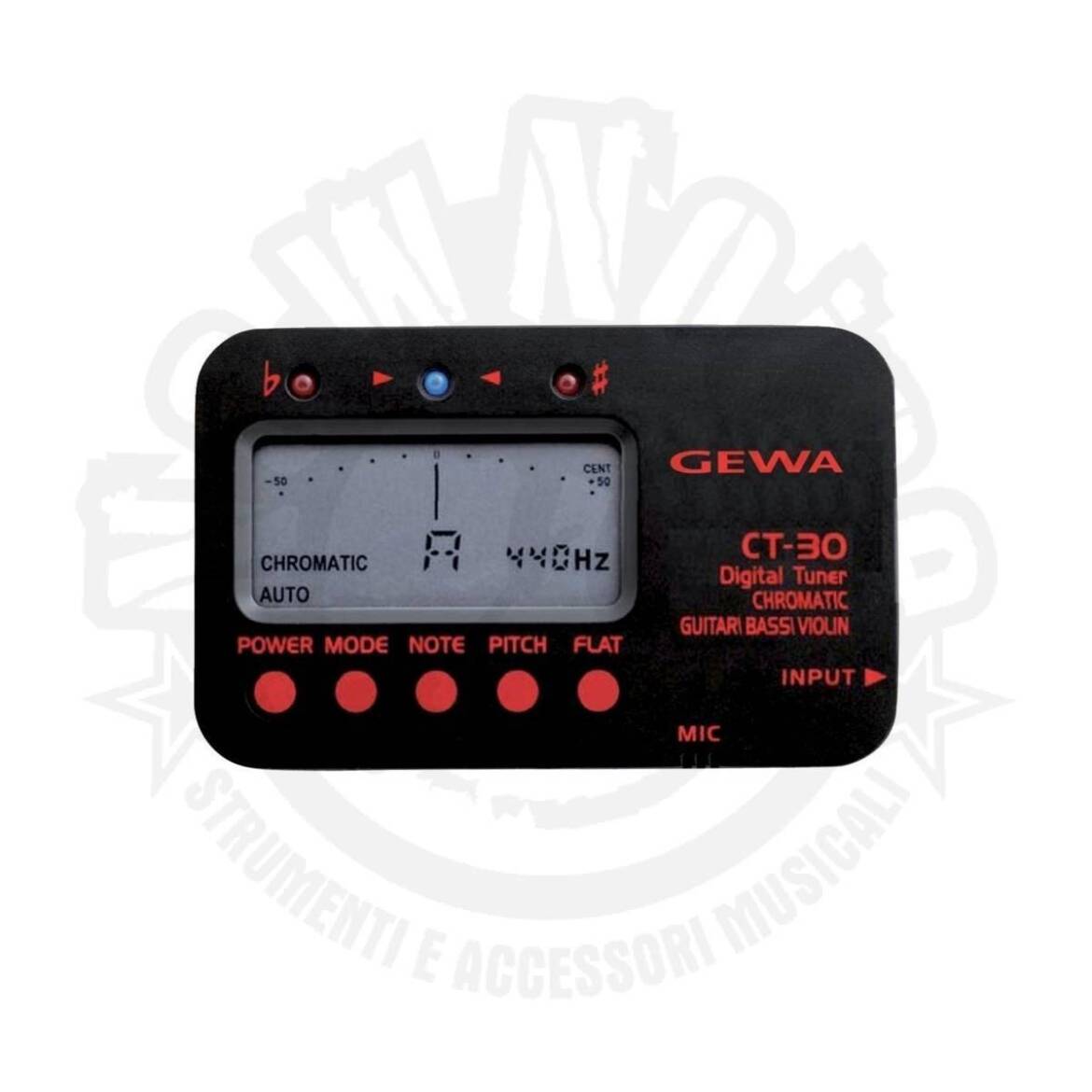 GEWA – CT-30 – Accordatore e metronomo da tavolo