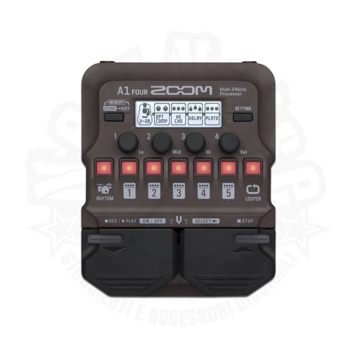 ZOOM – A1 FOUR – Pedaliera multieffetto per strumenti acustici