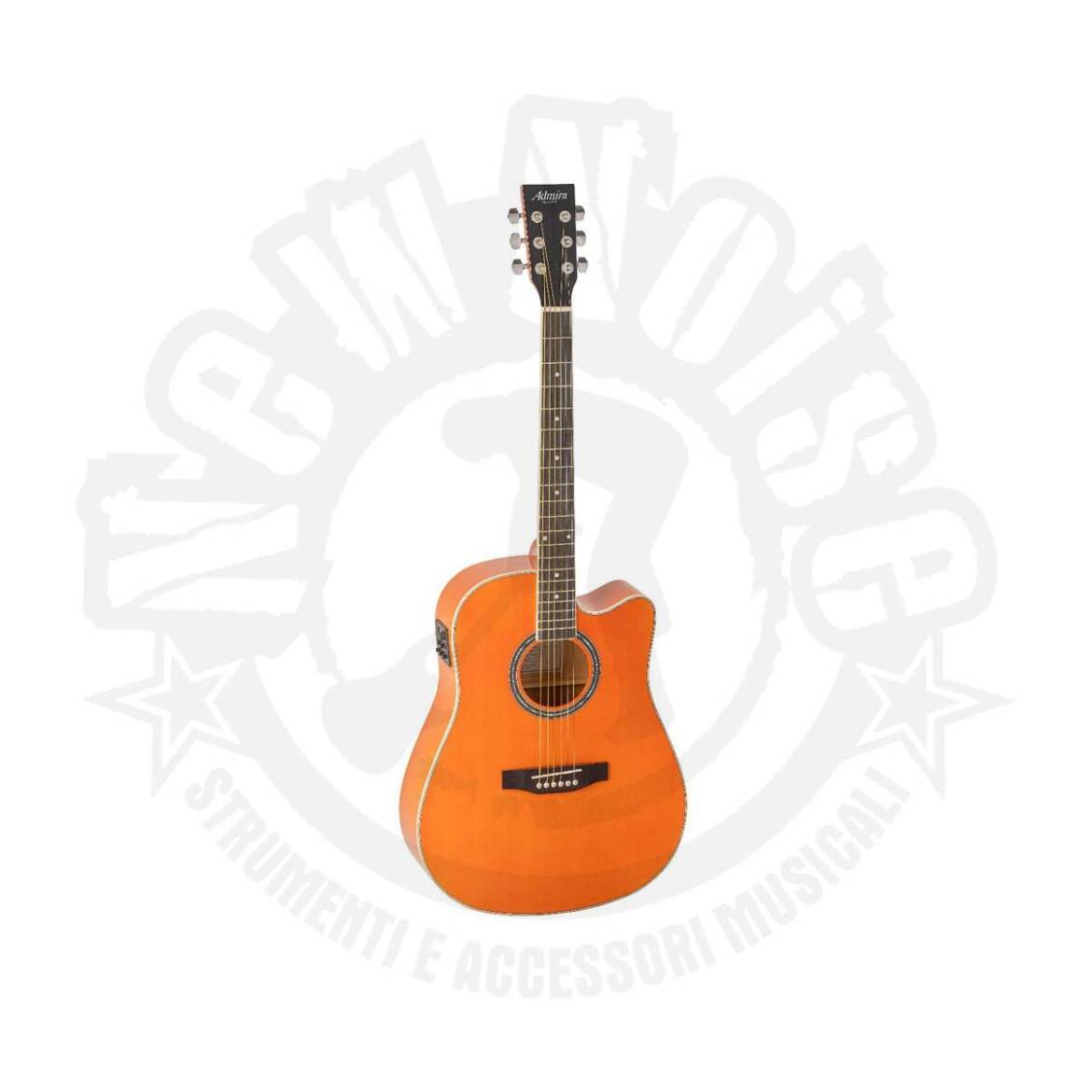 ADMIRA – ADMATNSCEO – Chitarra acustica amplificata arancione