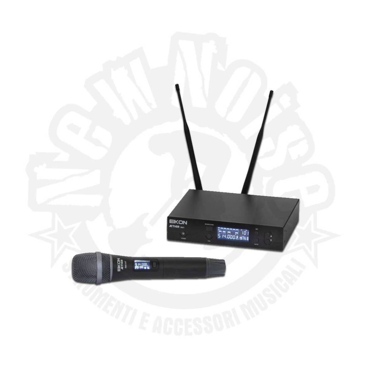 EIKON – AETHERRM1MA – Radiomicrofono UHF diversity PLL per uso professionale