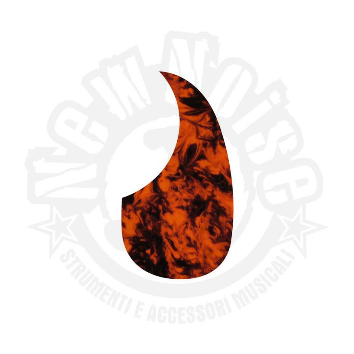BOSTON – AG-100-MO – Battipenna per chitarra acustica marble orange