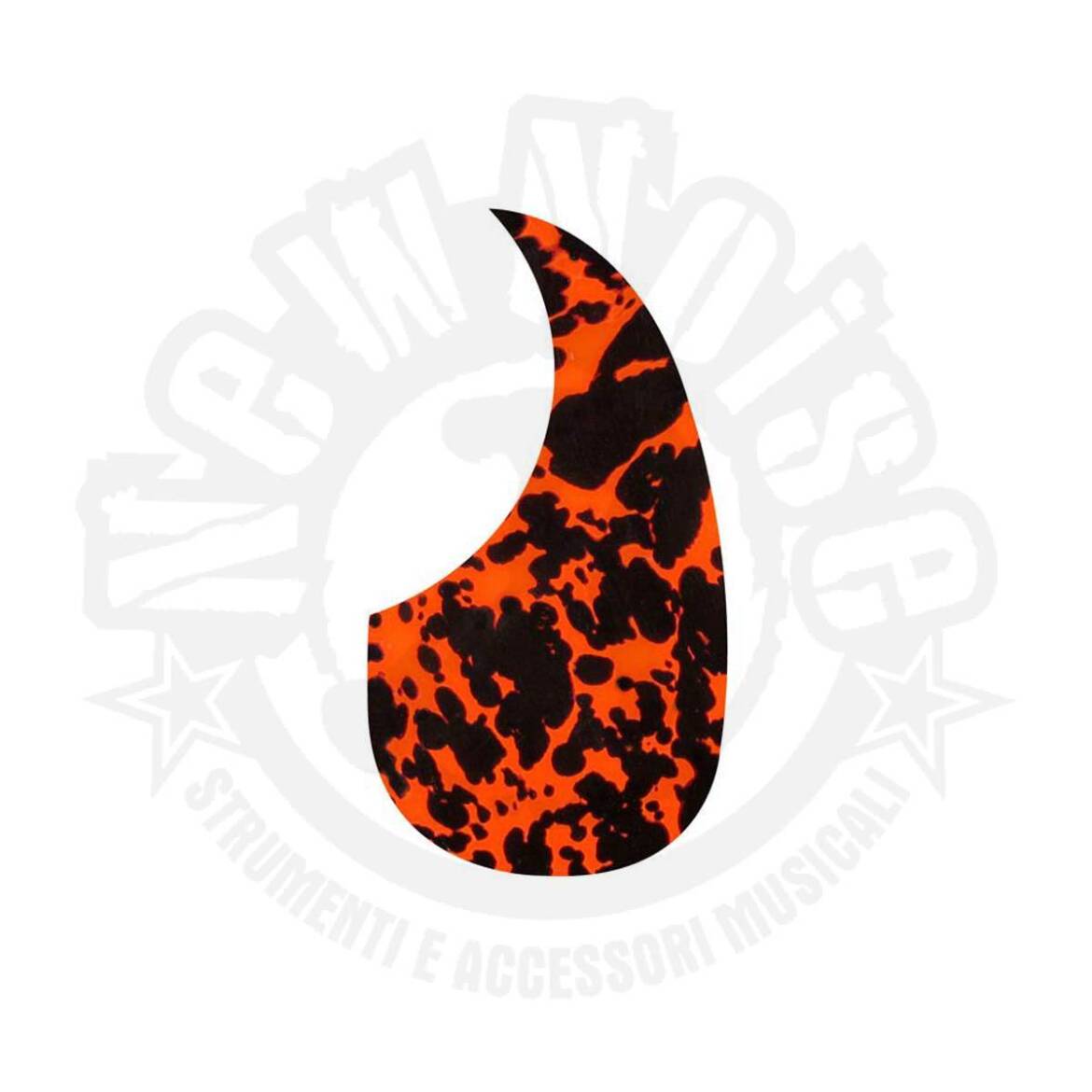 BOSTON – AG-100-WCO – Battipenna per chitarra acustica wild cat orange