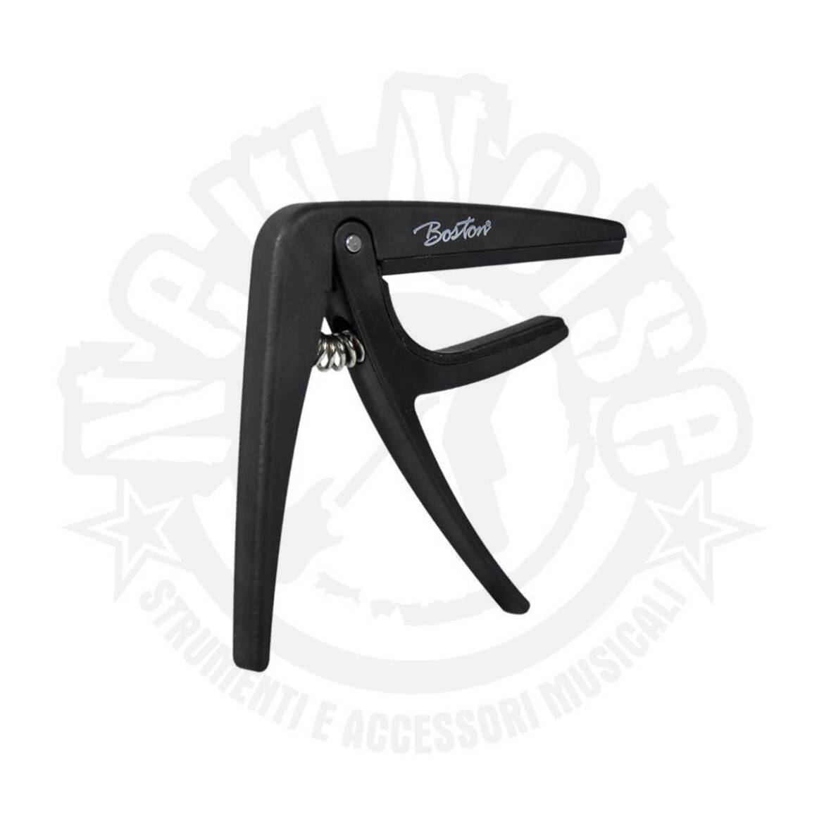 BOSTON – BC-86-BK – Capotasto mobile per chitarra classica nero