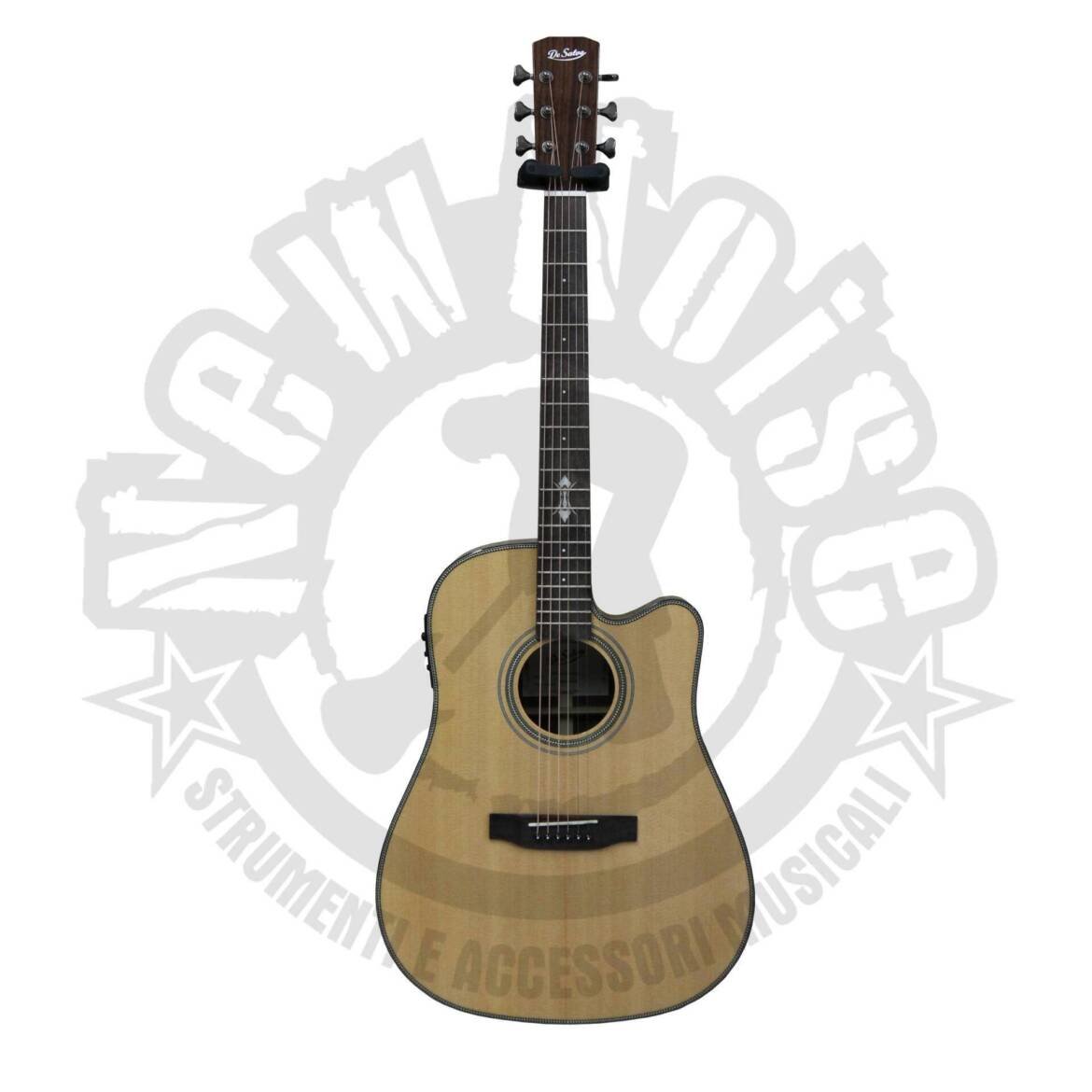 DE SALVO – AG218CEQ4 Chitarra Acustica Dreadnought Spalla Mancante