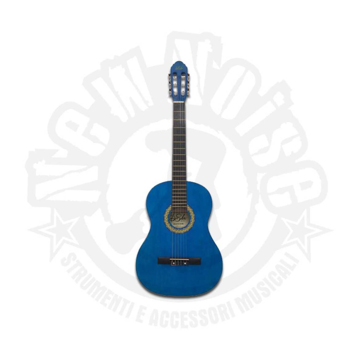 DE SALVO – DS CG44BL – Chitarra classica 4/4 colore blu.