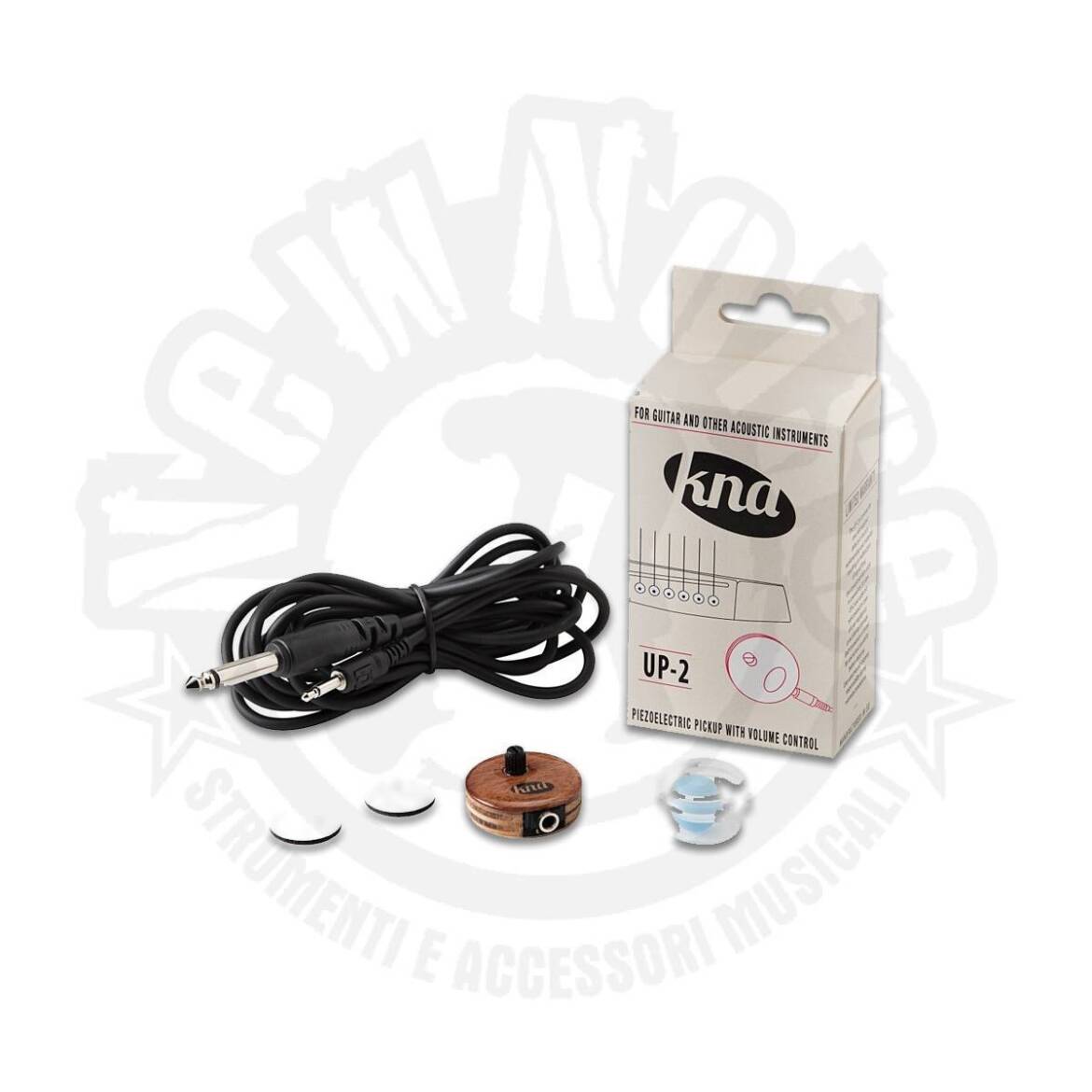 KNA – UP-2 – Trasduttore per chitarra e altri strumenti acustici con controllo volume