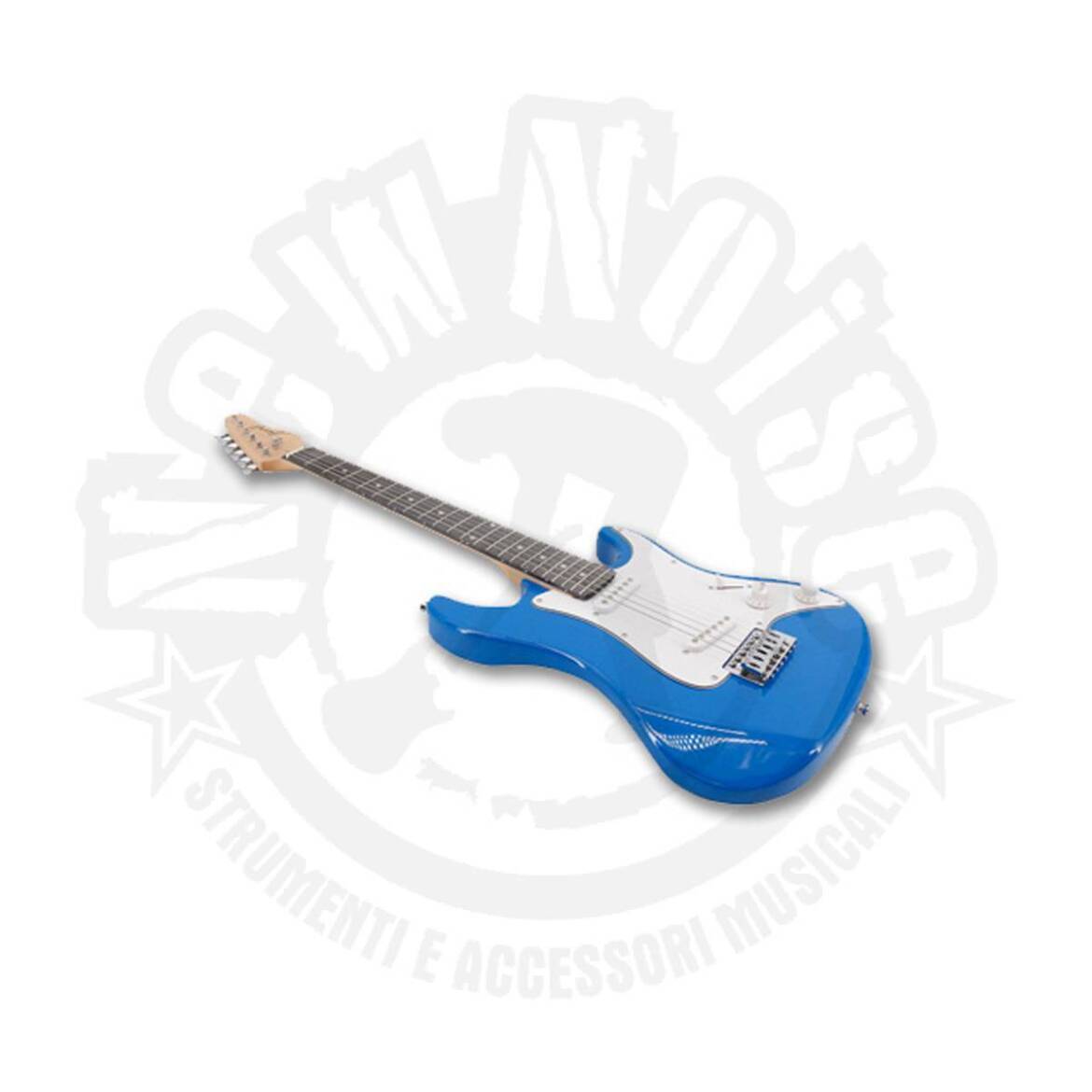 FFALSTAFF – YKB36-BL – Chitarra Elettrica da 36” tipo Stratocaster (Blu).