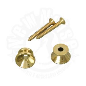 D'ANDREA - DAND-EP-2G - Bottoni per tracolla dorati Set 2pcs