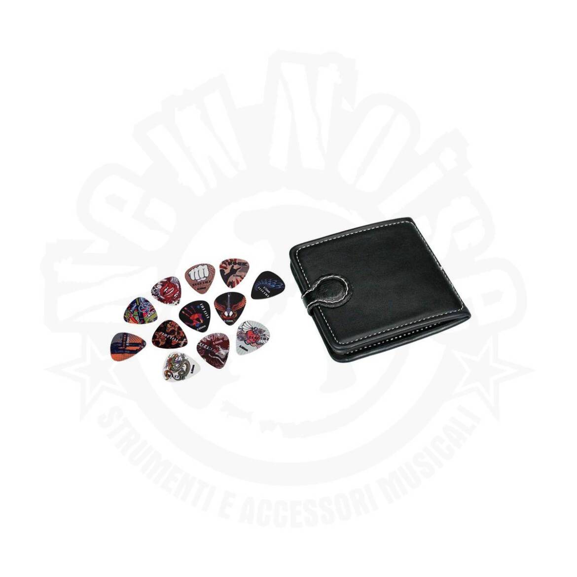 BOSTON – PP-412 – Pochette portaplettri con 12 plettri