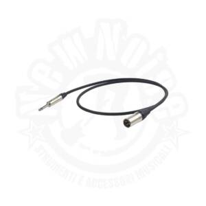 PROEL - ESO235LU10 - Cavo professionale jack Mono Ø 6.3 mm Neutrik - XLR Neutrik