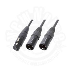RX CONNEX - CX140 - Cavo doppio XLR M - XLR F 0,50m