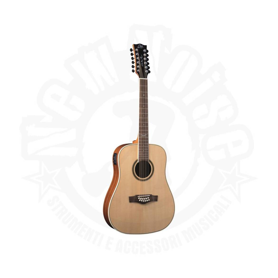 EKO GUITARS NXT D100e XII Natural – Chitarra acustica 12 corde elettrificata con forma Dreadnought