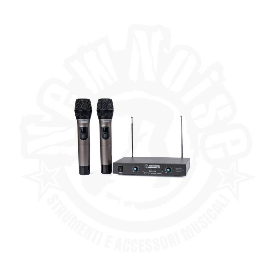 AUDIO DESIGN PMV 112  Sistema wireless VHF 2 canali