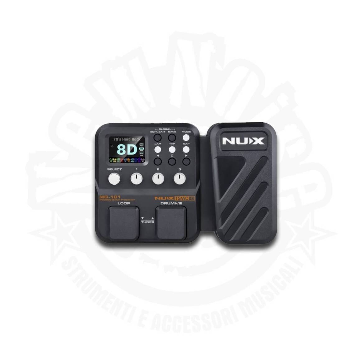 NUX MG-101 Pedaliera modeler per chitarra