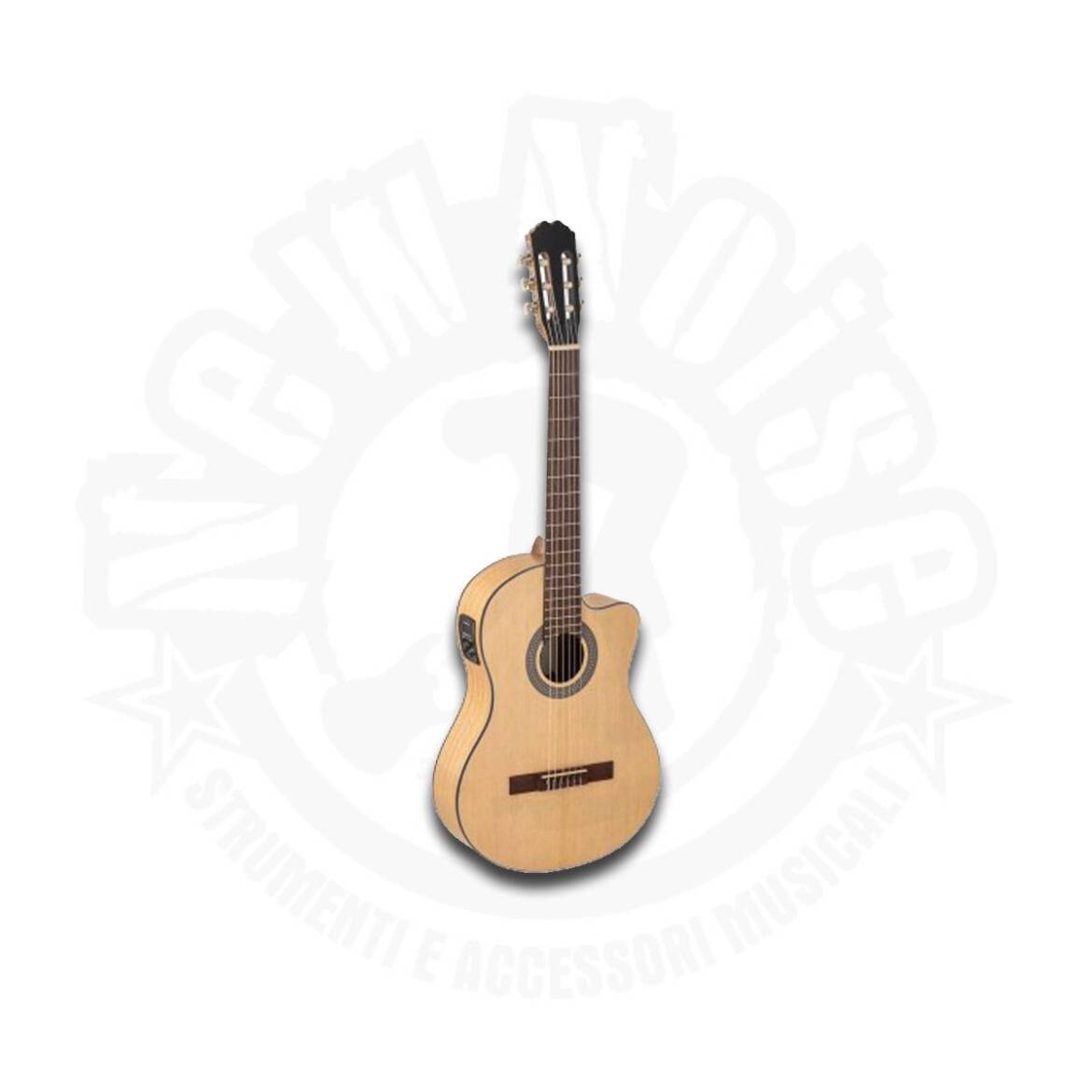 ADMIRA Chitarra classica Lena, elettrificata