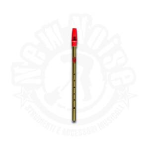 FLAGEOLET Flauto con bocchino rosso in Fa