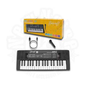 FFALSTAFF - MELODY-37-BK - Mini Tastiera Elettronica 37 tasti (Nera)
