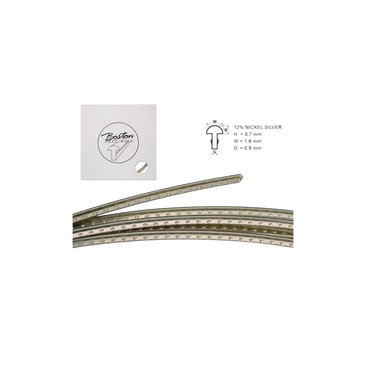 BOSTON – Fret Wire – Nickel Silver