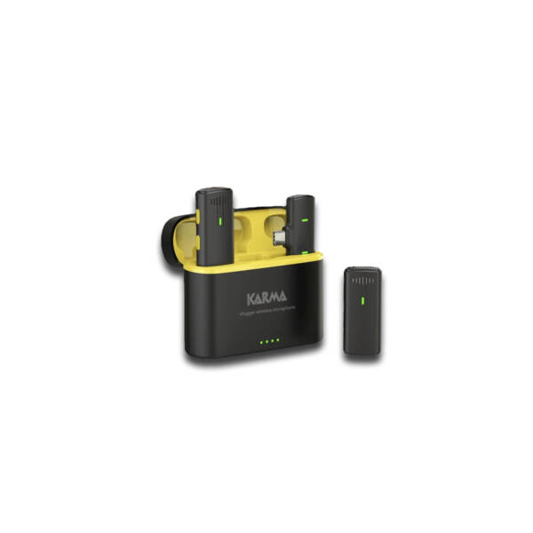 karma vlogger plus doppio radiomicrofono usb c per vlogger